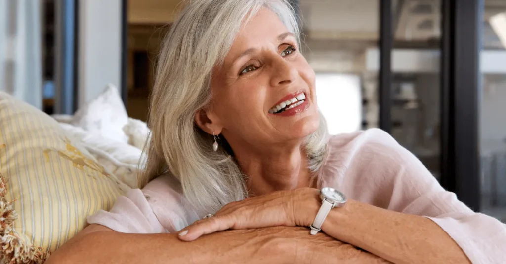 the benefits of hormone therapy with a patient, highlighting improved energy, mood stability, and overall health.