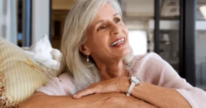 the benefits of hormone therapy with a patient, highlighting improved energy, mood stability, and overall health.